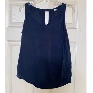 Navy Blue Tank Top Shirt